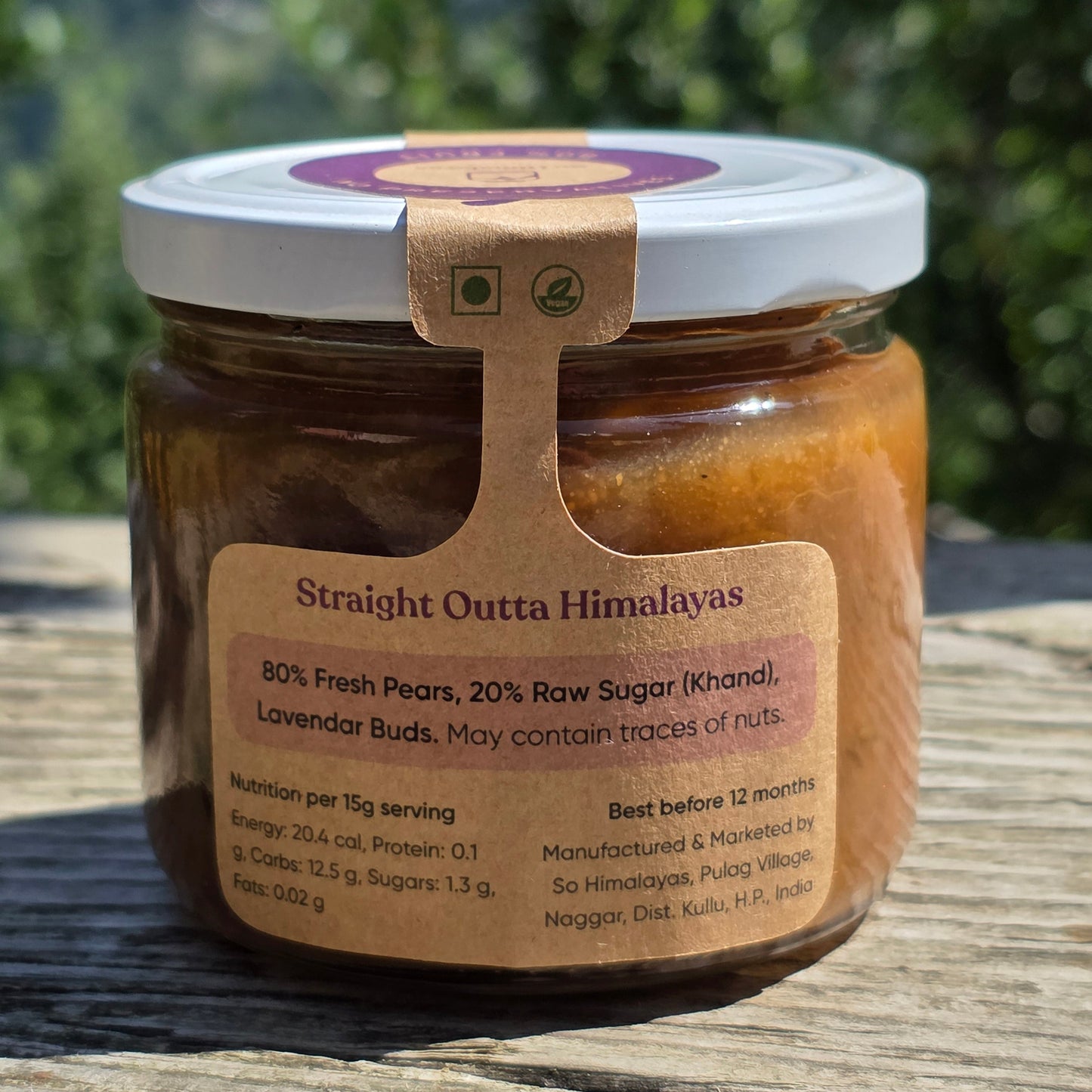 Pear Lavender Preserve