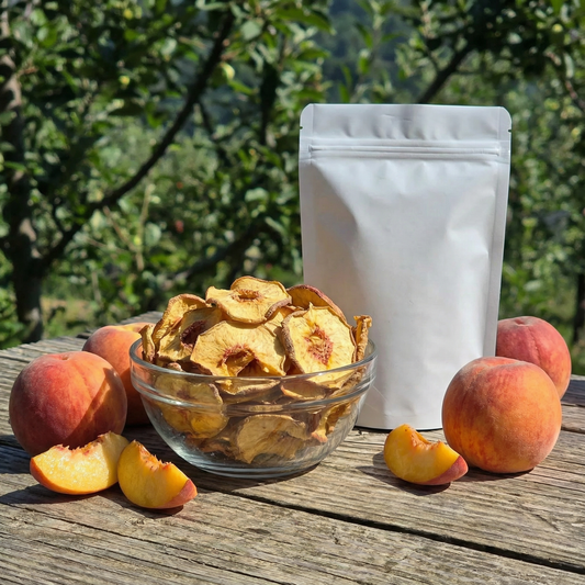 Dried Peach Chips