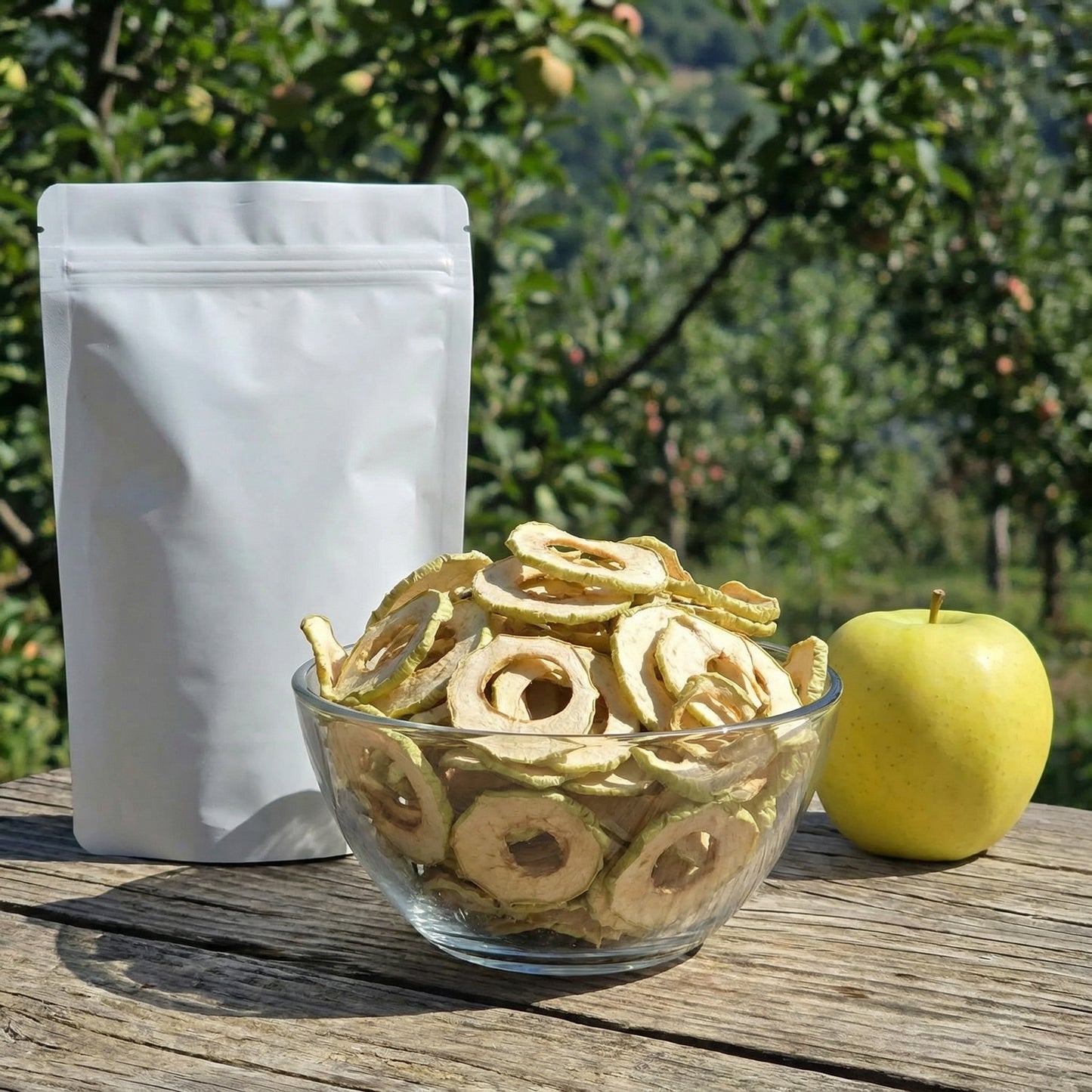 Dried Golden Apple Chips